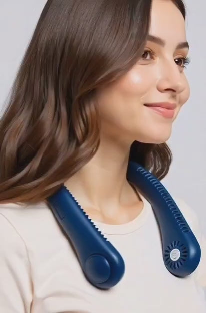 🥵Ventilador de Cuello Recargable USB 🌞🔥➡️❄️